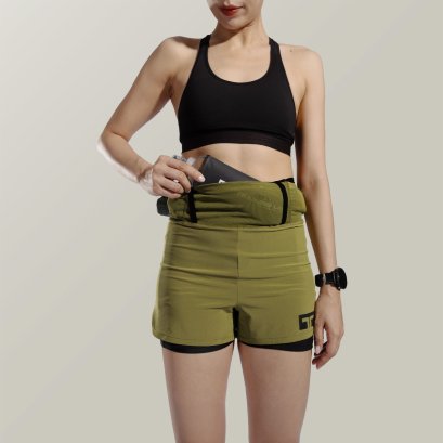TL Peak Trail Shorts (ALO GREEN)